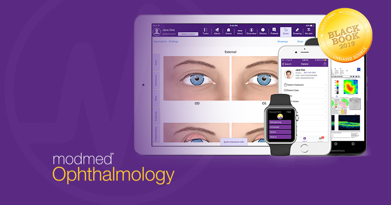 EMA Ophthalmology EHR Software For Practice Management | ModMed