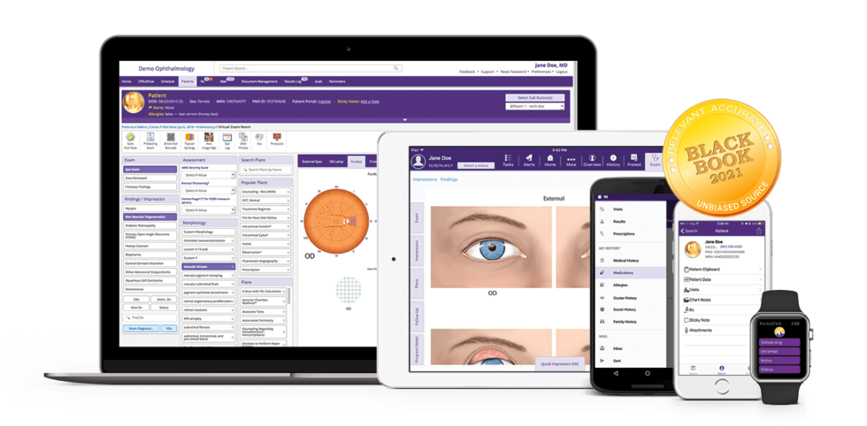 #1 Ophthalmology EHR | EMA® by Modernizing Medicine®