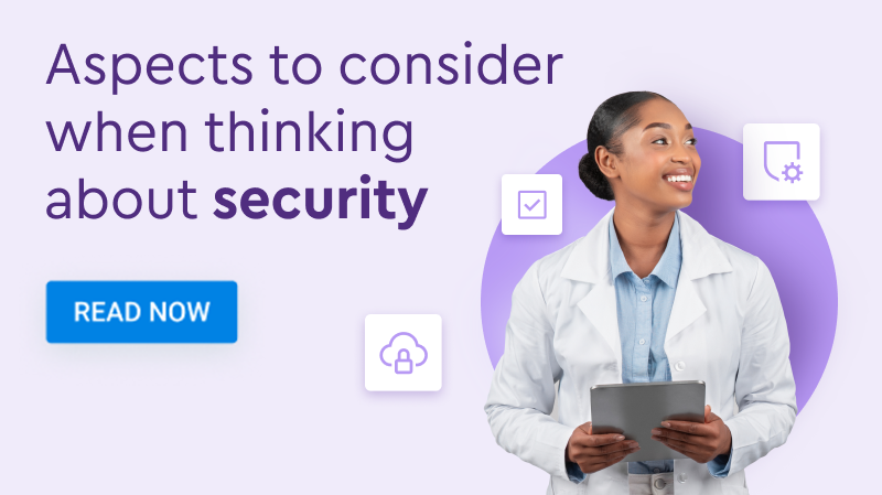 Aspects to consider when thinking about security